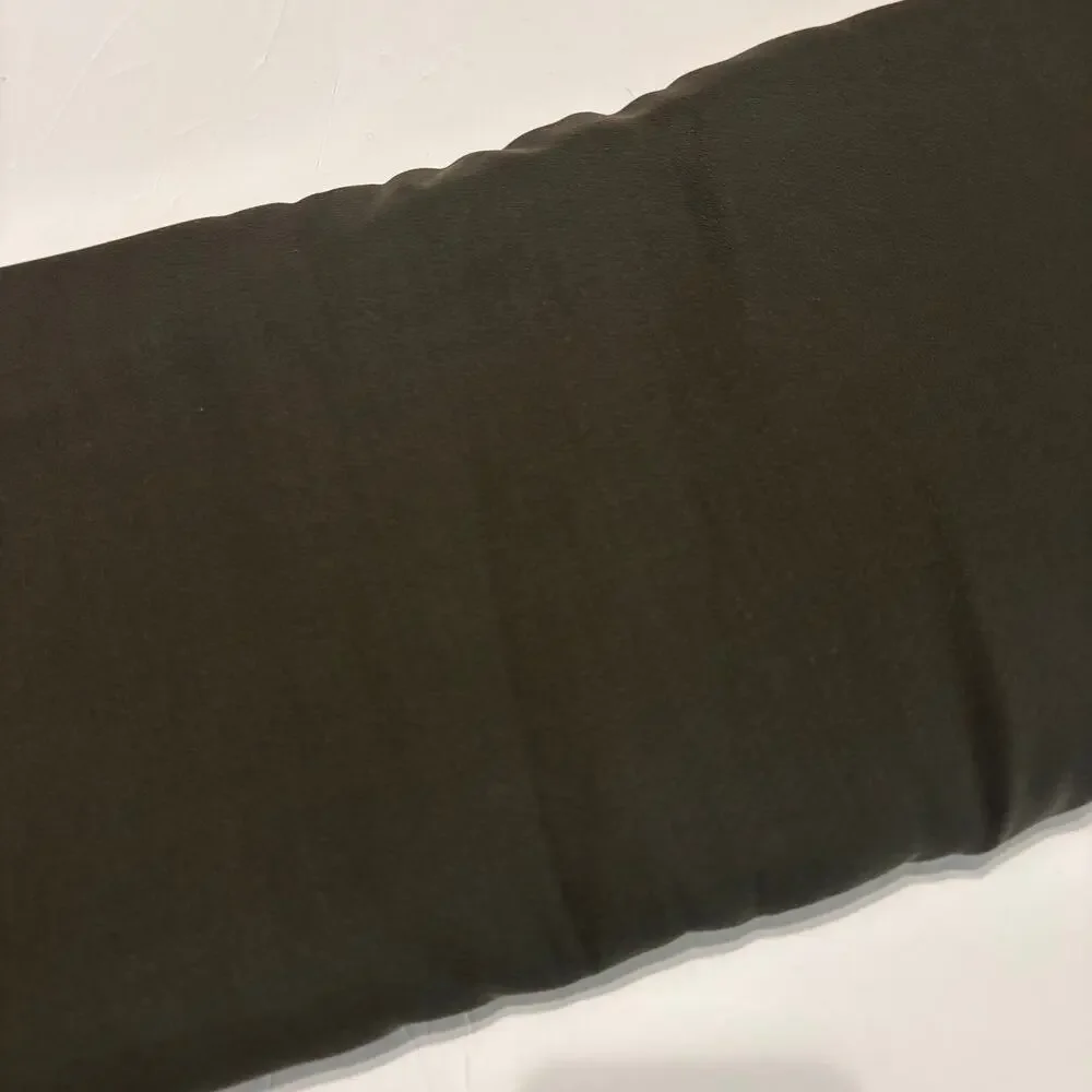 100% Wool Crepe Fabric Black Lightweight 60